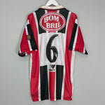 Shop 1997/99 SAO PAULO #6 AWAY SHIRT (L) PENALTY, classic football shirts, vintage football shirts & retro soccer jerseys at Cult Kits