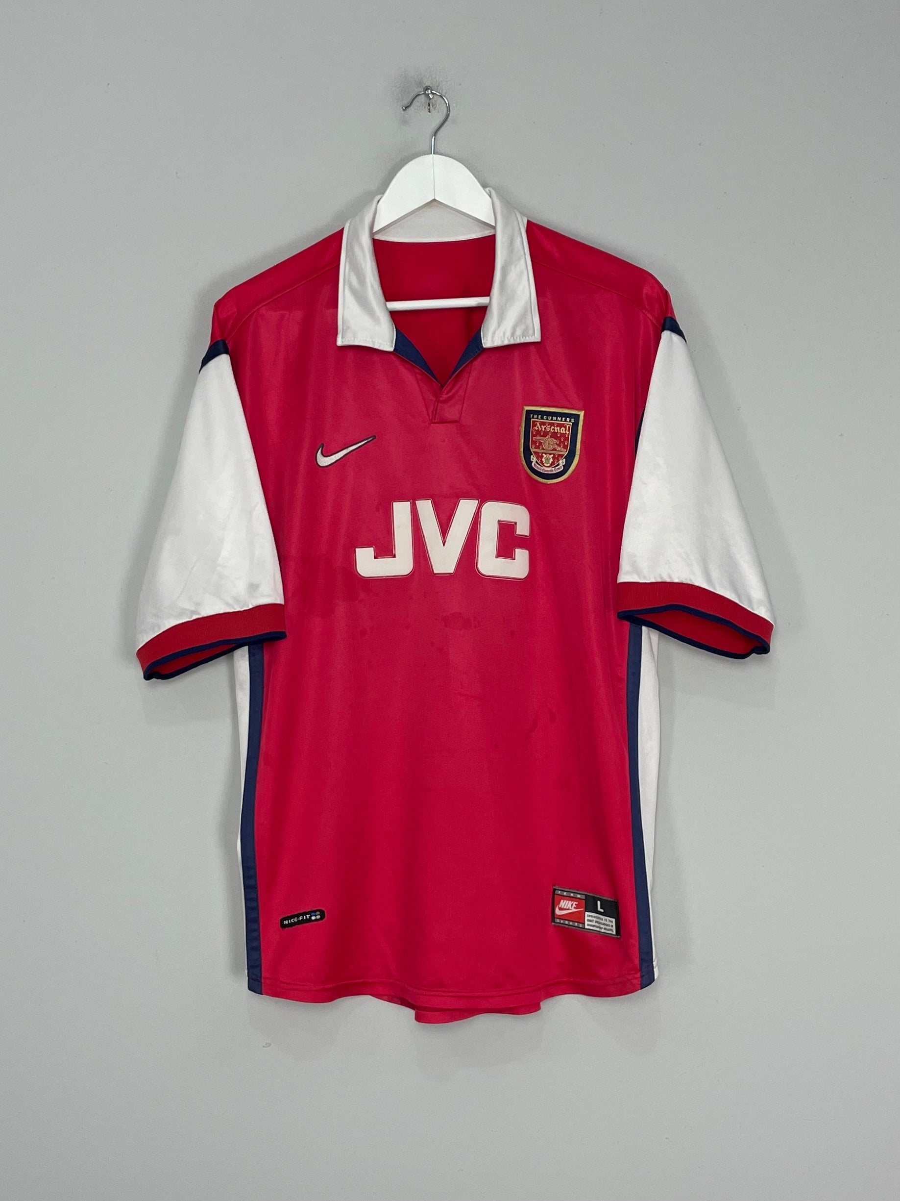 1998/99 ARSENAL HOME SHIRT (L) NIKE