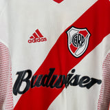 Shop 2002/03 RIVER PLATE L/S HOME SHIRT (S) ADIDAS, classic football shirts, vintage football shirts & retro soccer jerseys at Cult Kits