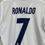 Shop 2016/17 REAL MADRID RONALDO #7 HOME SHIRT (L) ADIDAS, classic football shirts, vintage football shirts & retro soccer jerseys at Cult Kits