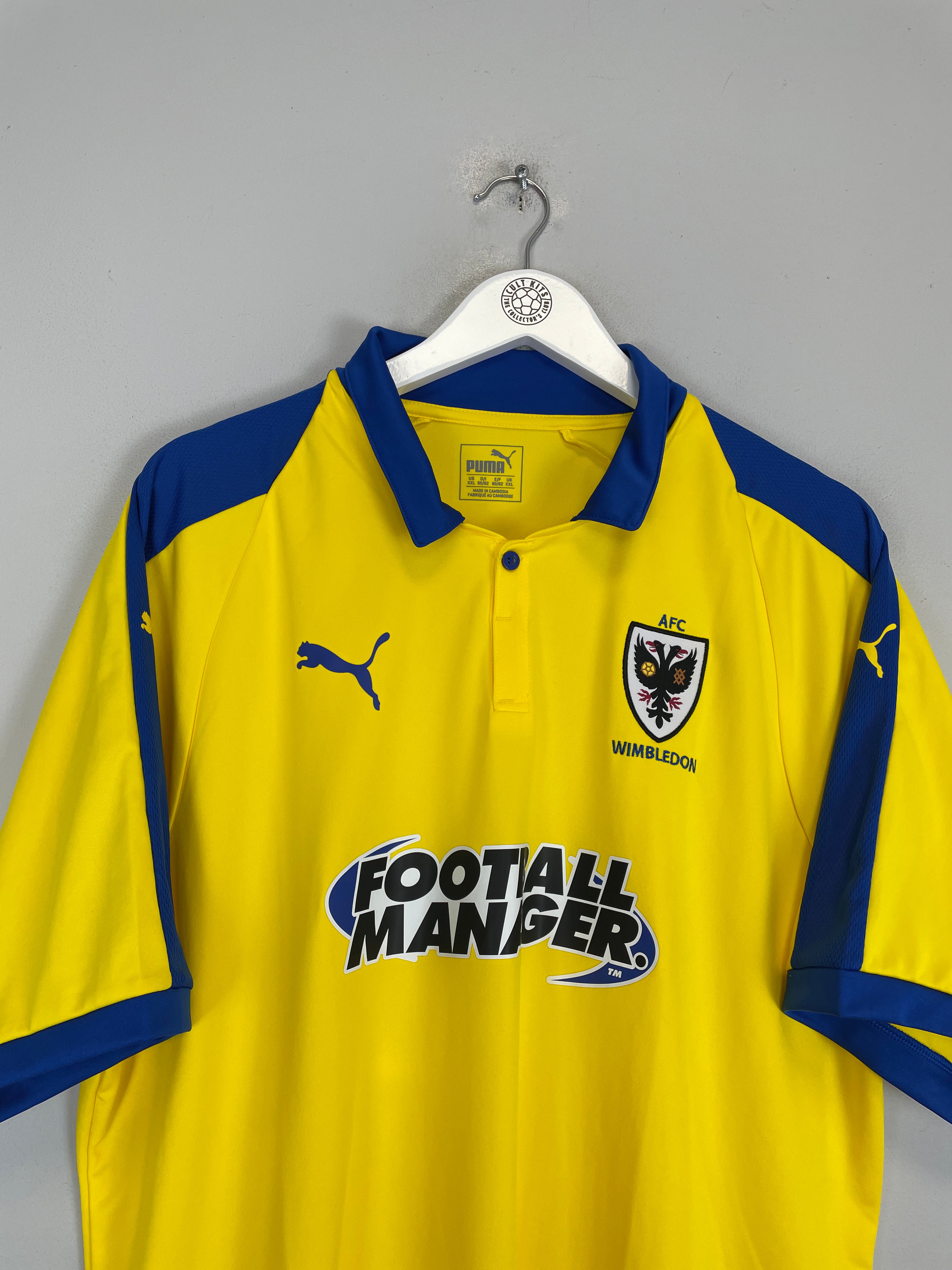 Shop 2018/19 WIMBLEDON AWAY SHIRT (XXL) PUMA, classic football shirts, vintage football shirts & retro soccer jerseys at Cult Kits