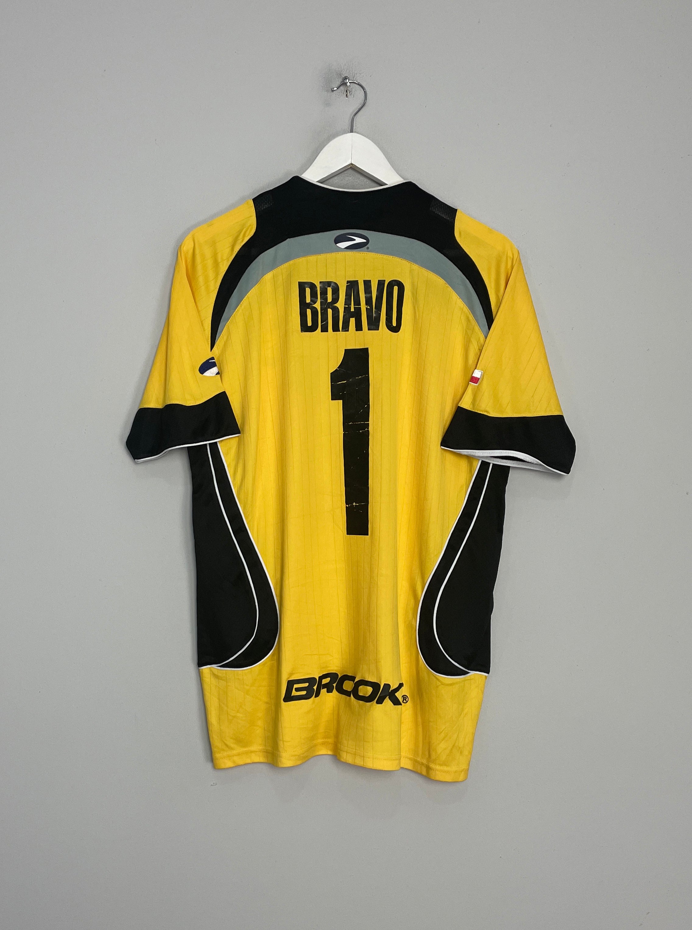 2007/08 CHILE BRAVO #1 GK SHIRT (XL) BROOKS