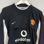 Shop 2003/05 MANCHESTER UNITED DRILL TOP (XL) NIKE, classic football shirts, vintage football shirts & retro soccer jerseys at Cult Kits