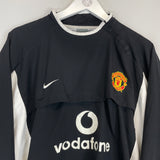 Shop 2003/05 MANCHESTER UNITED DRILL TOP (XL) NIKE, classic football shirts, vintage football shirts & retro soccer jerseys at Cult Kits