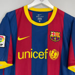 Shop 2010/11 BARCELONA MESSI #10 HOME SHIRT (XL) NIKE, classic football shirts, vintage football shirts & retro soccer jerseys at Cult Kits