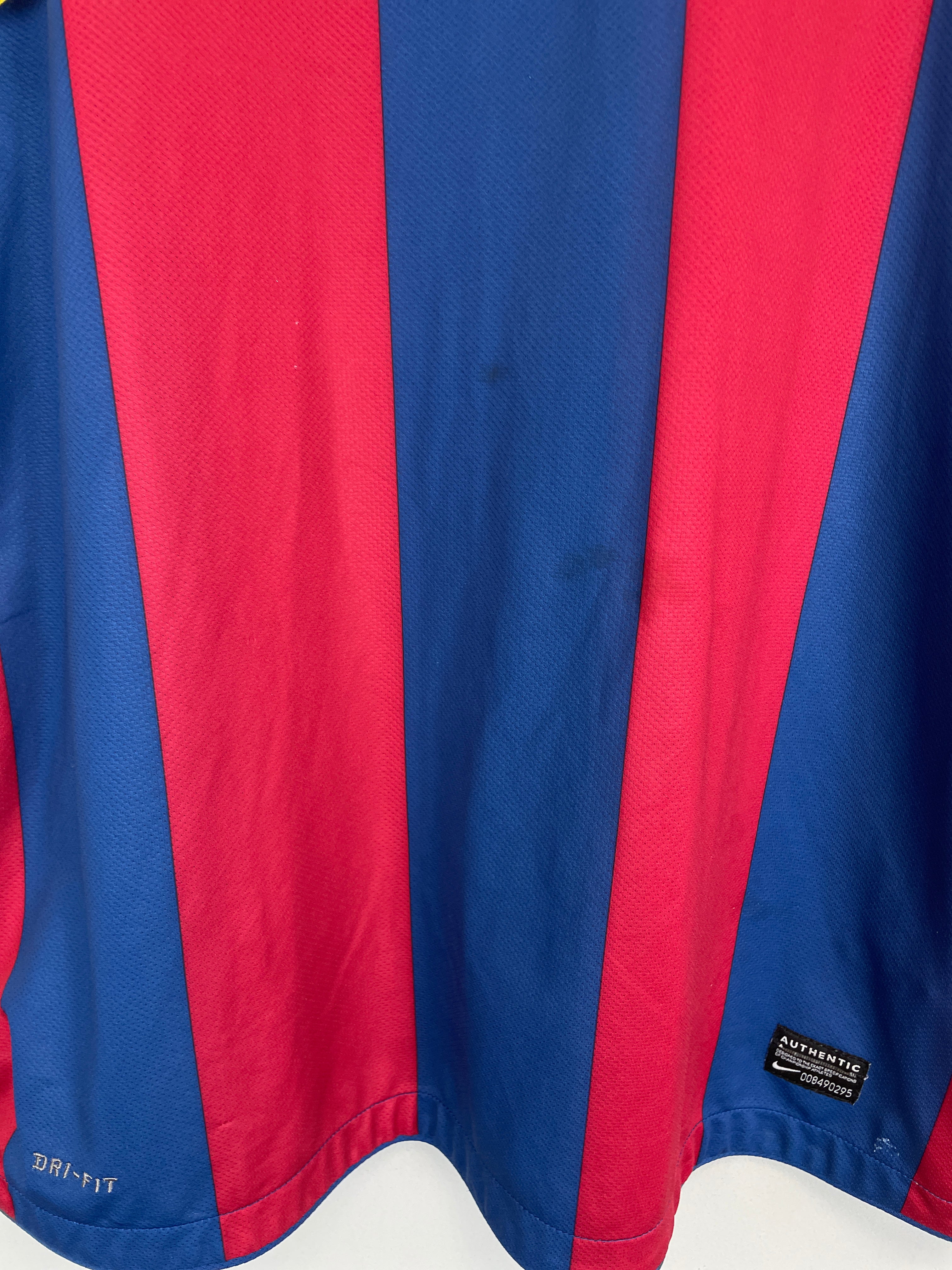 Shop 2010/11 BARCELONA MESSI #10 HOME SHIRT (XL) NIKE, classic football shirts, vintage football shirts & retro soccer jerseys at Cult Kits