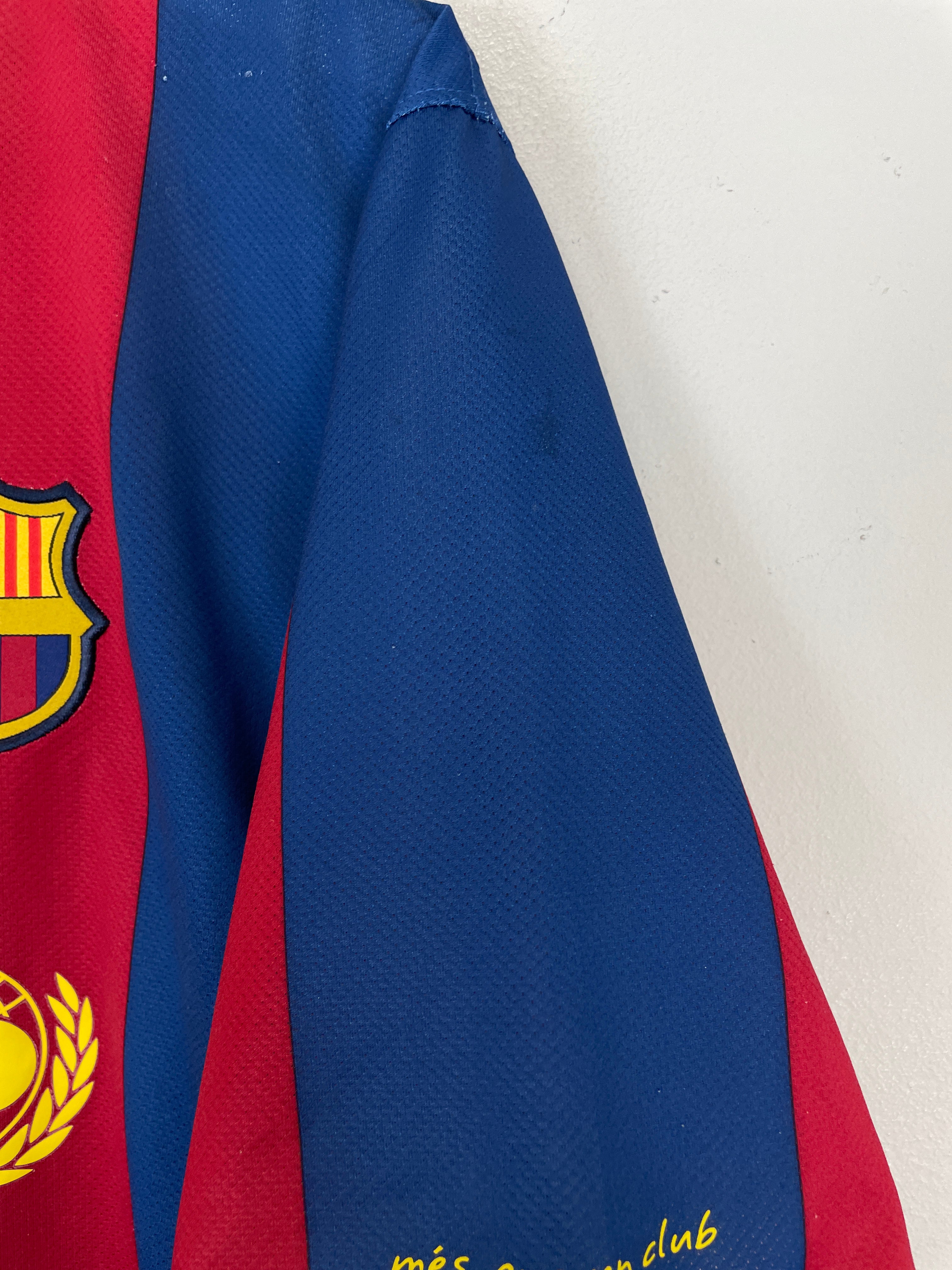 Shop 2010/11 BARCELONA MESSI #10 HOME SHIRT (XL) NIKE, classic football shirts, vintage football shirts & retro soccer jerseys at Cult Kits