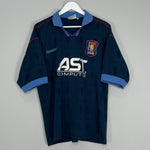 Shop 1995/97 ASTON VILLA AWAY SHIRT (L) REEBOK, classic football shirts, vintage football shirts & retro soccer jerseys at Cult Kits