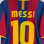 Shop 2010/11 BARCELONA MESSI #10 HOME SHIRT (XL) NIKE, classic football shirts, vintage football shirts & retro soccer jerseys at Cult Kits