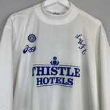Shop 1995/96 LEEDS UNITED YEBOAH #21 HOME SHIRT (XXL) ASICS, classic football shirts, vintage football shirts & retro soccer jerseys at Cult Kits