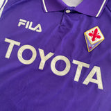 1999/00 Fiorentina Batistuta #9 Home Shirt (L) Fila