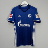 2017/18 SCHALKE GORETZKA #8 HOME SHIRT (M) ADIDAS