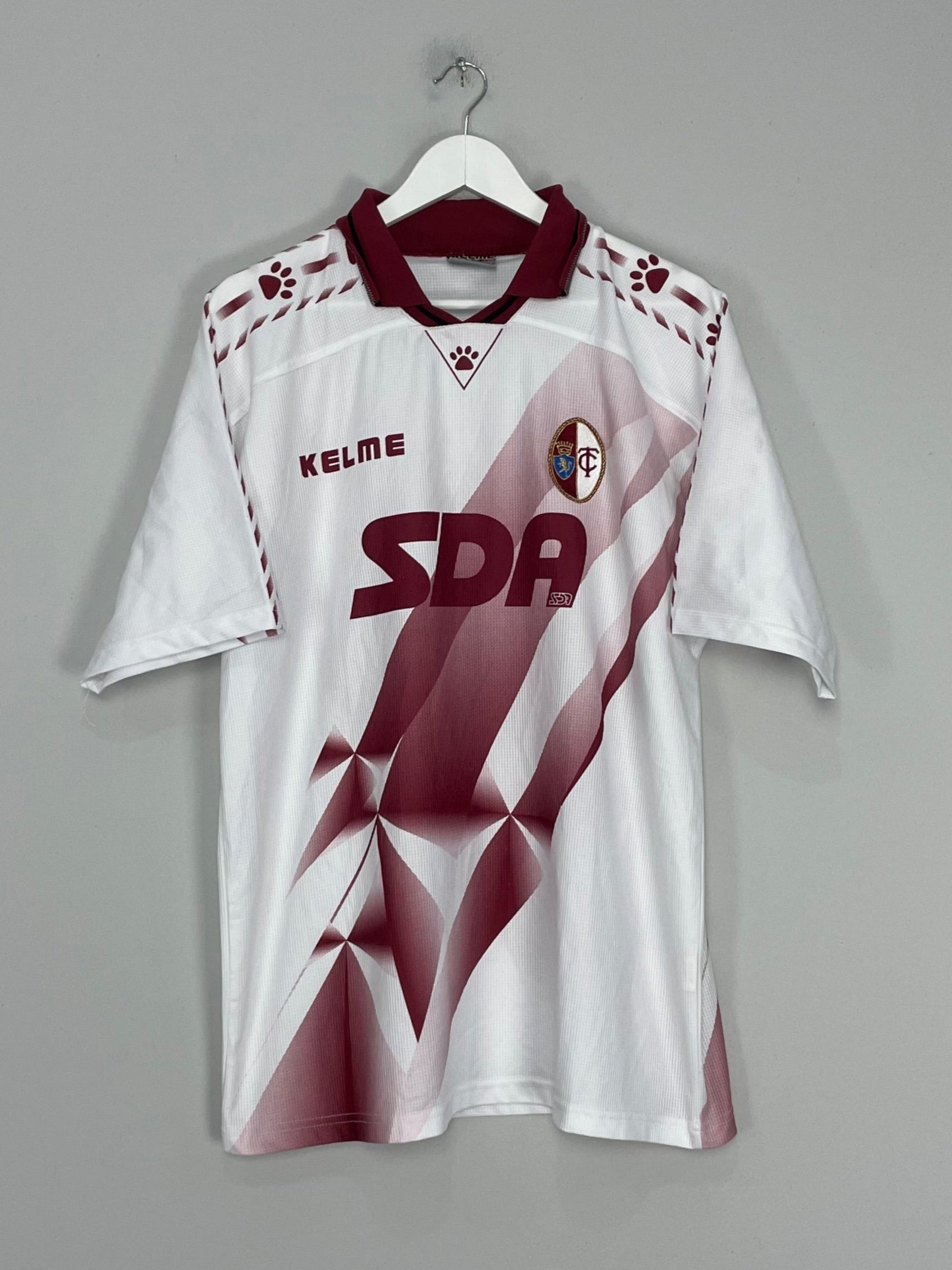Shop 1996/97 TORINO AWAY SHIRT (L) KELME, classic football shirts, vintage football shirts & retro soccer jerseys at Cult Kits