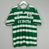 Shop 1995/97 CELTIC HOME SHIRT (XL) UMBRO, classic football shirts, vintage football shirts & retro soccer jerseys at Cult Kits