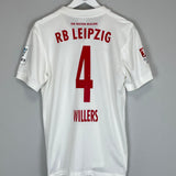2014/15 RED BULL LEIPZIG WILLERS #4 *PLAYER ISSUE* HOME SHIRT (M) NIKE
