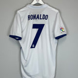 2016/17 REAL MADRID RONALDO #7 HOME SHIRT (M) ADIDAS