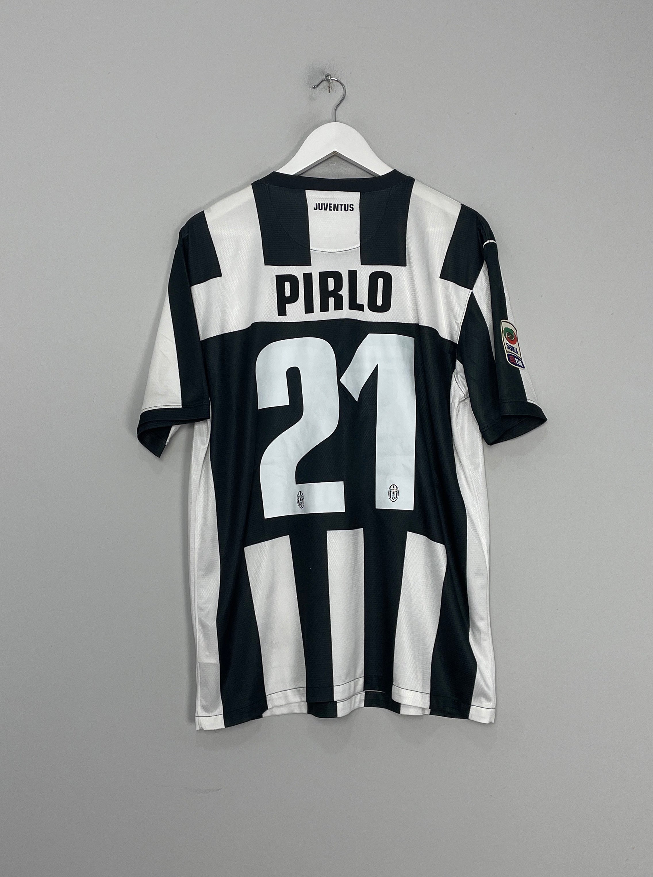 Shop 2012/13 JUVENTUS PIRLO #21 *30 SUL CAMPO* HOME SHIRT (L) NIKE, classic football shirts, vintage football shirts & retro soccer jerseys at Cult Kits