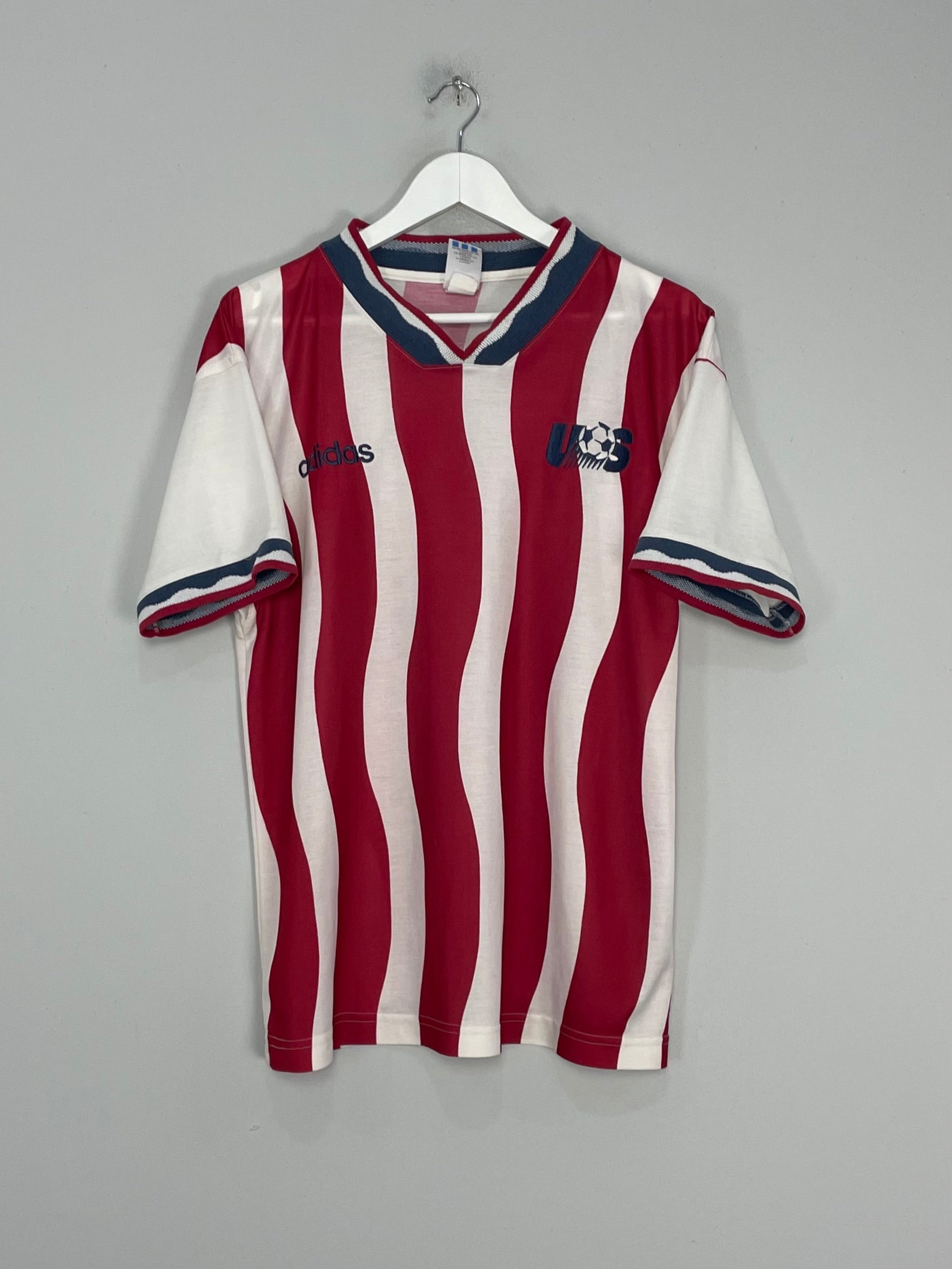 Shop 1994/95 USA HOME SHIRT (M) ADIDAS, classic football shirts, vintage football shirts & retro soccer jerseys at Cult Kits
