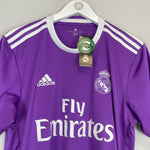 Shop 2016/17 REAL MADRID RONALDO #7 *BNWT* AWAY SHIRT (M) ADIDAS, classic football shirts, vintage football shirts & retro soccer jerseys at Cult Kits