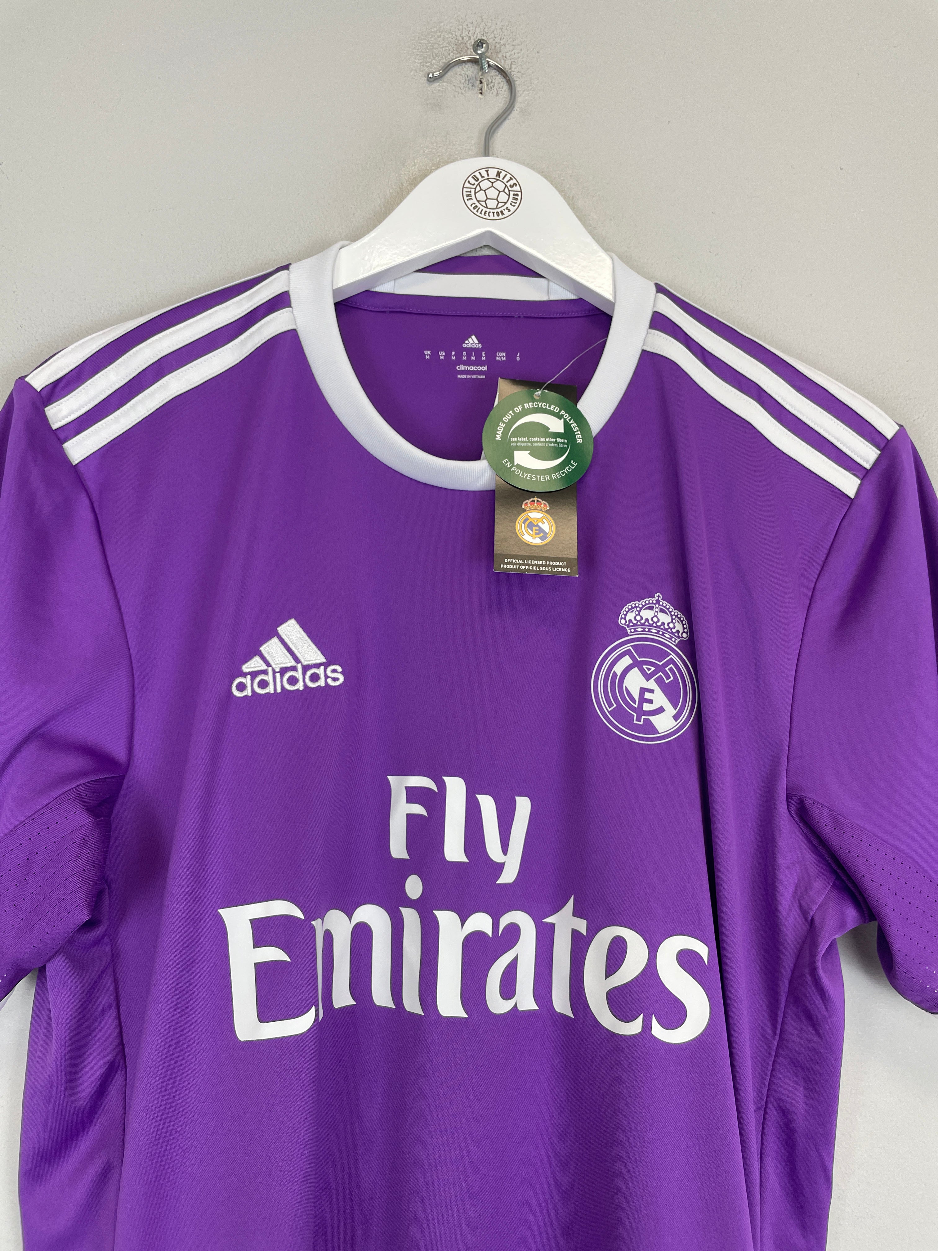 Shop 2016/17 REAL MADRID RONALDO #7 *BNWT* AWAY SHIRT (M) ADIDAS, classic football shirts, vintage football shirts & retro soccer jerseys at Cult Kits