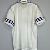 Shop 1995/96 REAL ZARAGOZA HOME SHIRT (L) ADIDAS, classic football shirts, vintage football shirts & retro soccer jerseys at Cult Kits