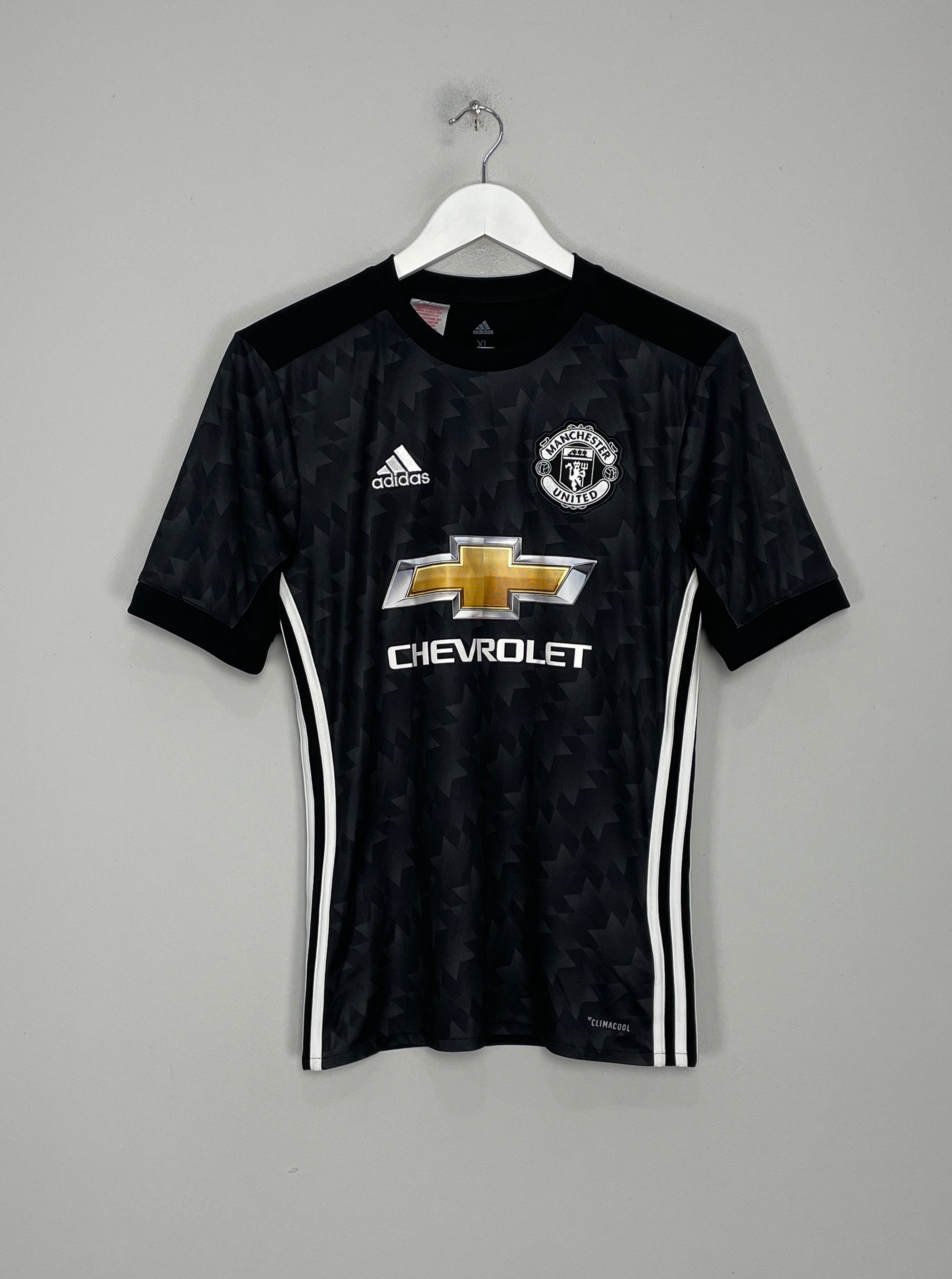 Shop 2017/18 MANCHESTER UNITED LUKAKU #9 AWAY SHIRT (XL.KIDS) ADIDAS, classic football shirts, vintage football shirts & retro soccer jerseys at Cult Kits