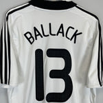Shop 2008/09 GERMANY BALLACK #13 HOME SHIRT (L) ADIDAS, classic football shirts, vintage football shirts & retro soccer jerseys at Cult Kits