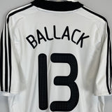 Shop 2008/09 GERMANY BALLACK #13 HOME SHIRT (L) ADIDAS, classic football shirts, vintage football shirts & retro soccer jerseys at Cult Kits