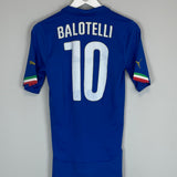 2014/15 ITALY BALOTELLI #10 *PLAYER ISSUE* HOME SHIRT (M) PUMA