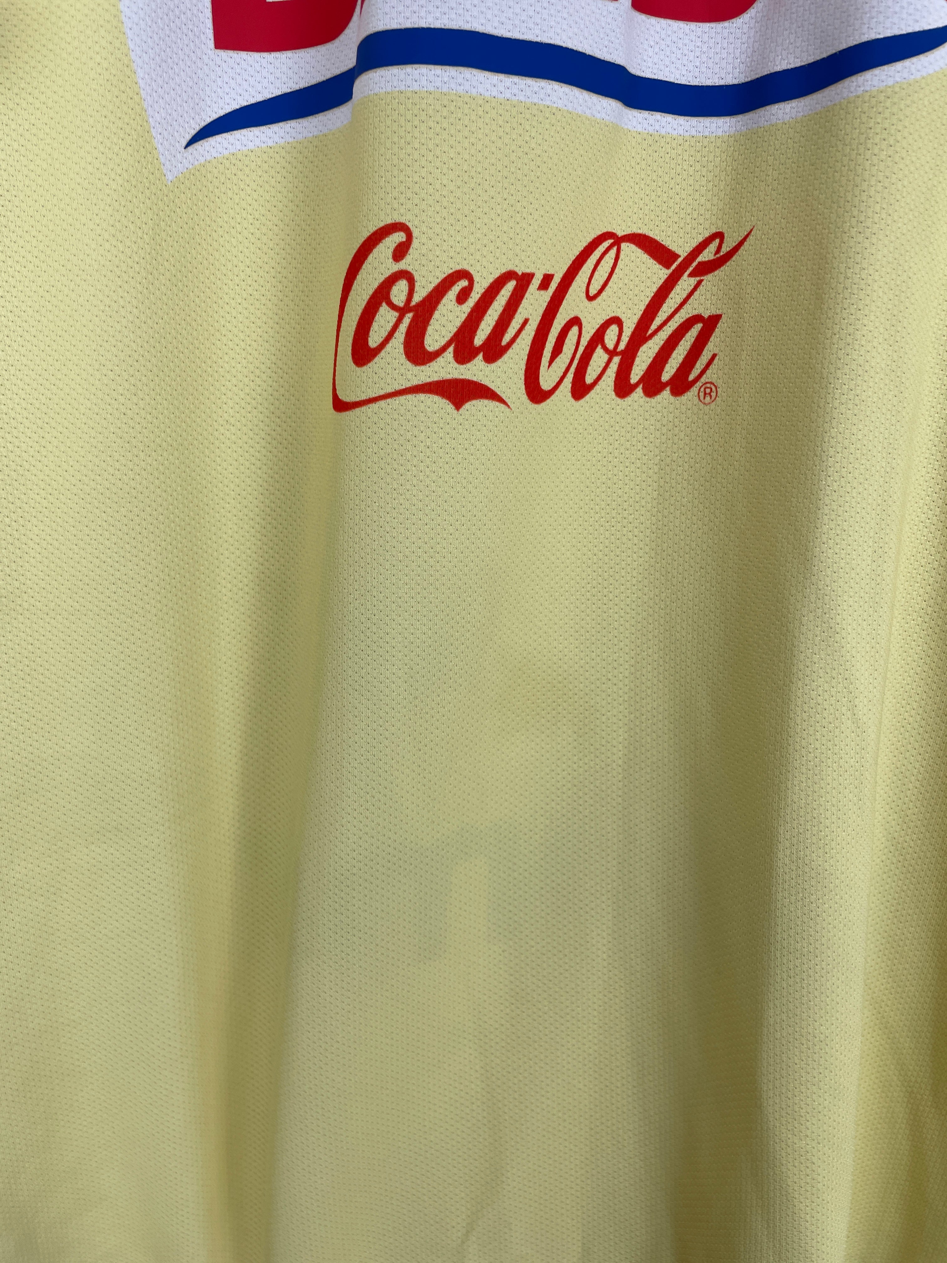 Shop 2014/15 CLUB AMERICA SAMBUEZA #14 HOME SHIRT (XL) NIKE, classic football shirts, vintage football shirts & retro soccer jerseys at Cult Kits