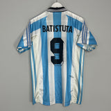 1998/99 ARGENTINA BATISTUTA #9 HOME SHIRT (L) ADIDAS