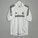 Shop 2005/06 REAL MADRID RAUL #7 HOME SHIRT (L) ADIDAS, classic football shirts, vintage football shirts & retro soccer jerseys at Cult Kits