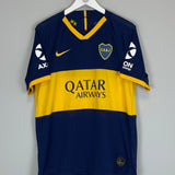 Shop 2019/20 BOCA JUNIORS *AUTHENTIC* HOME SHIRT (L) NIKE, classic football shirts, vintage football shirts & retro soccer jerseys at Cult Kits