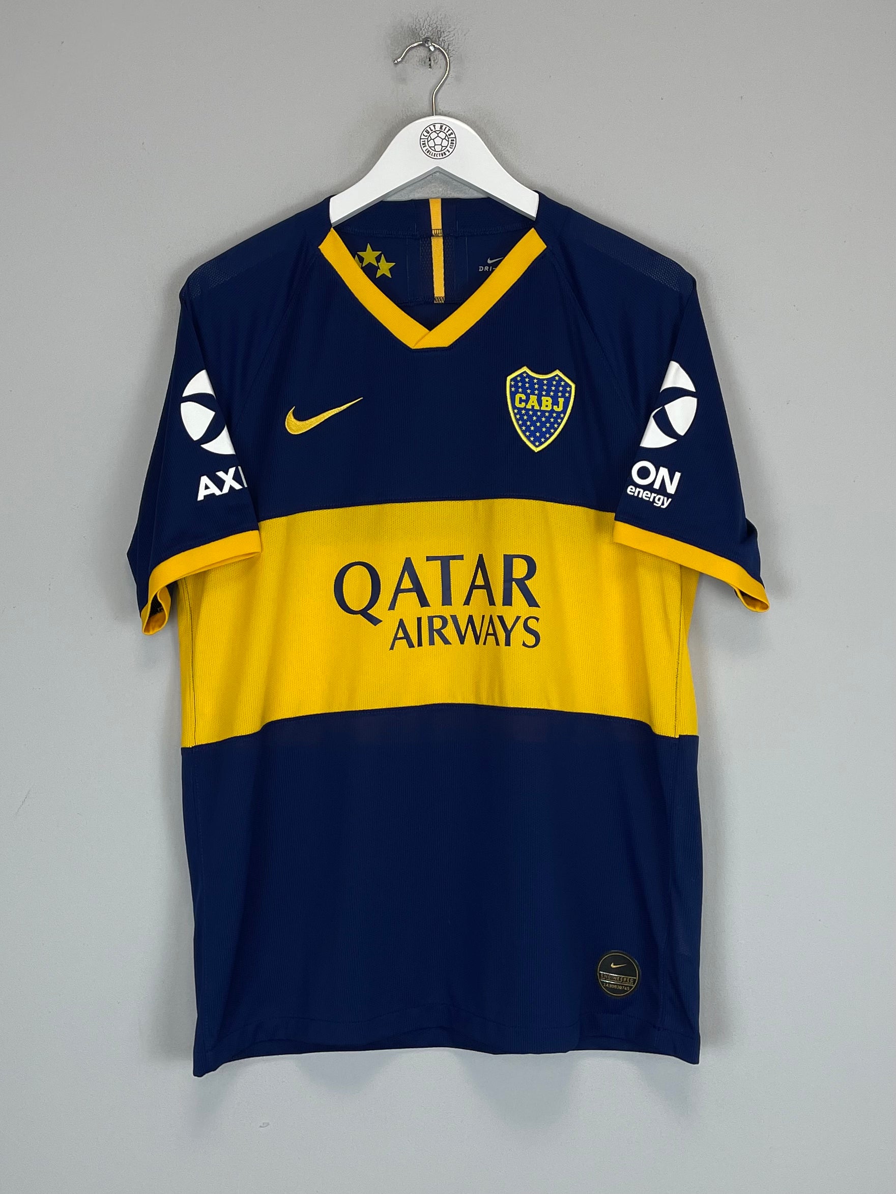 Shop 2019/20 BOCA JUNIORS *AUTHENTIC* HOME SHIRT (L) NIKE, classic football shirts, vintage football shirts & retro soccer jerseys at Cult Kits