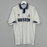 1991/93 TOTTENHAM HOME SHIRT (L) UMBRO