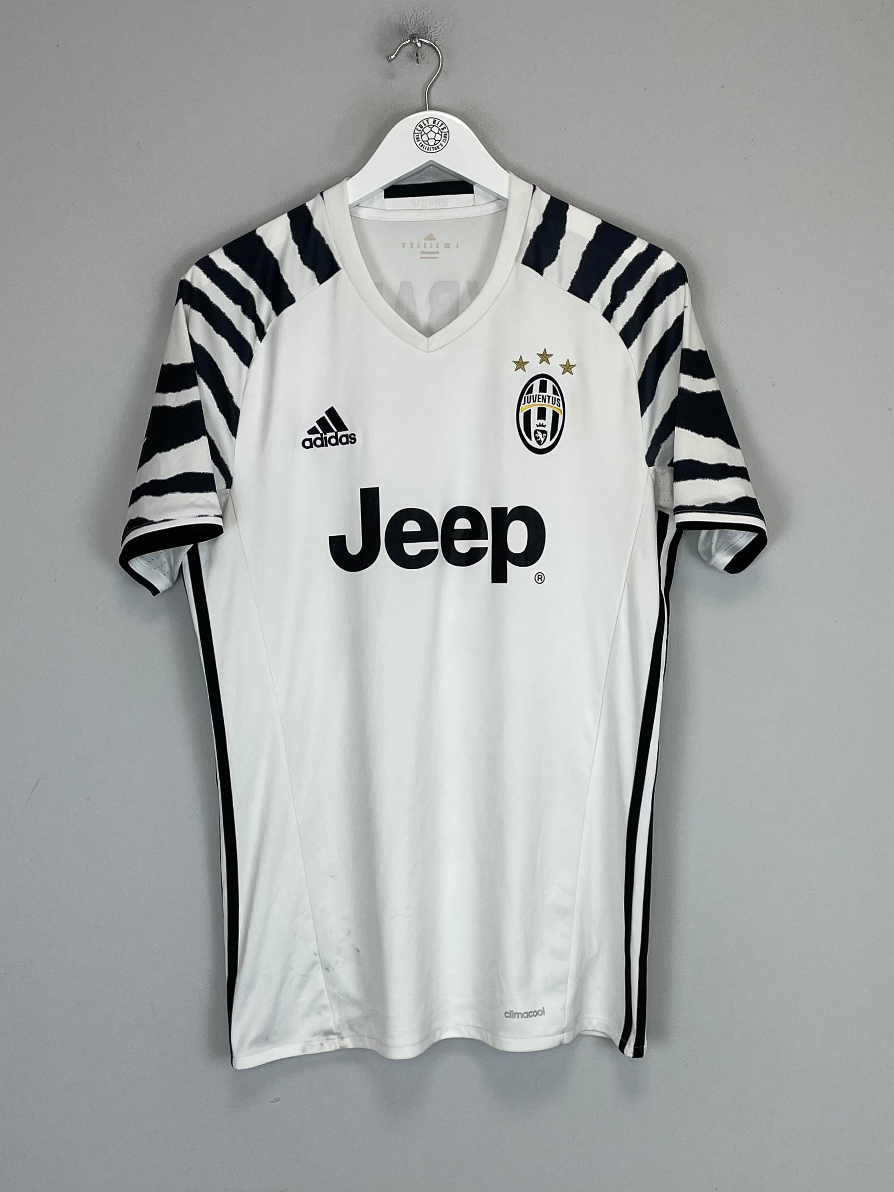 Shop 2016/17 JUVENTUS DYBALA #21 HOME SHIRT (M) ADIDAS, classic football shirts, vintage football shirts & retro soccer jerseys at Cult Kits