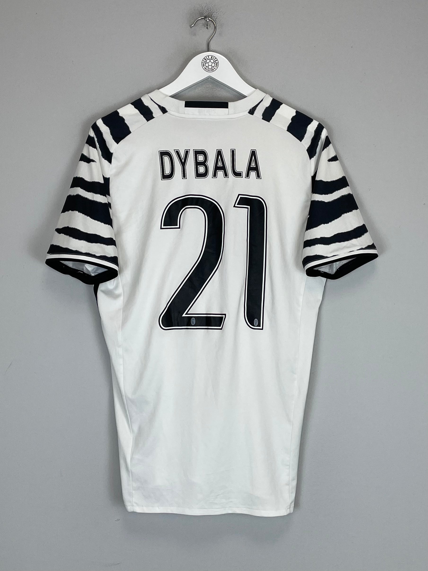 Shop 2016/17 JUVENTUS DYBALA #21 HOME SHIRT (M) ADIDAS, classic football shirts, vintage football shirts & retro soccer jerseys at Cult Kits
