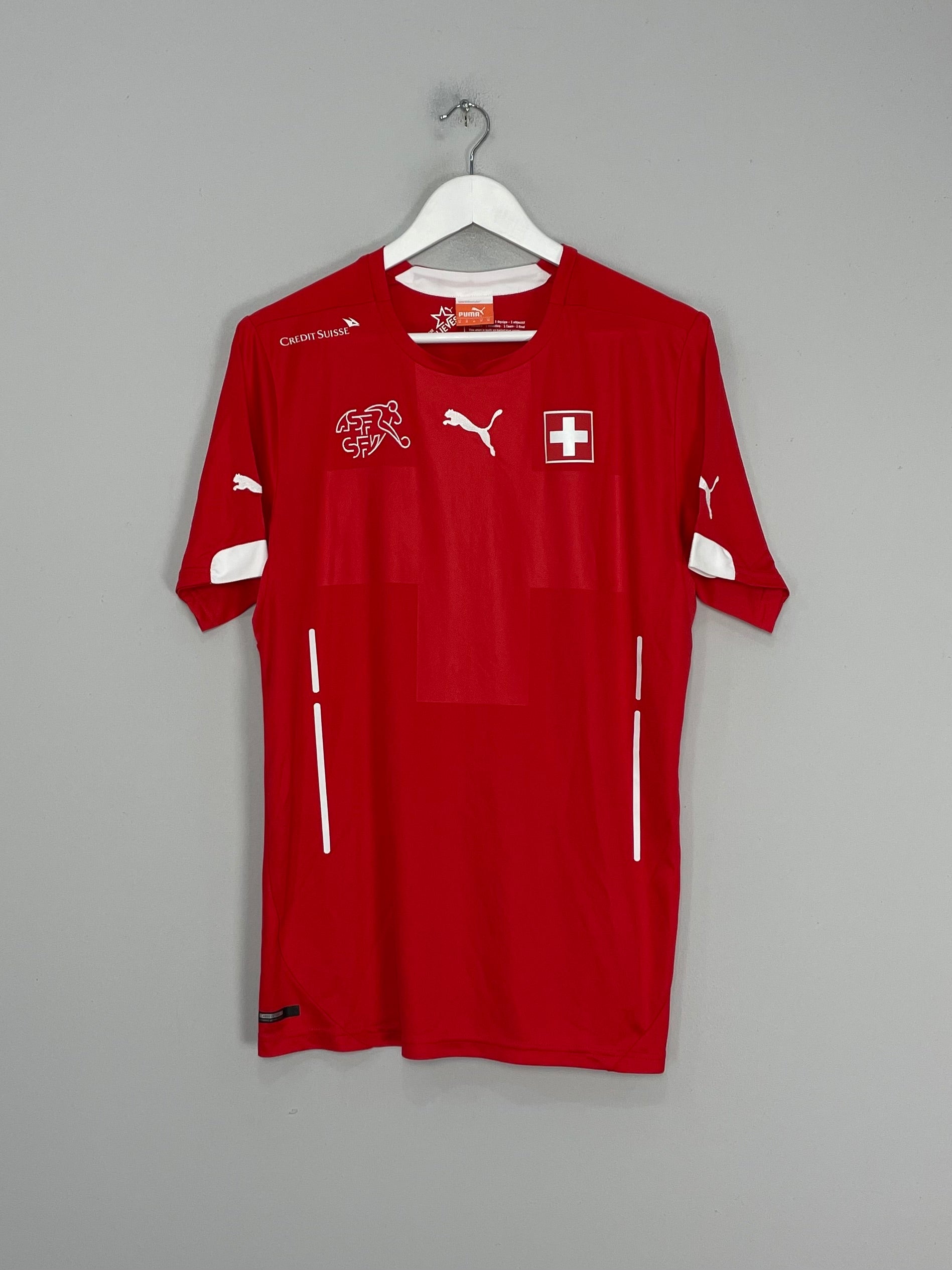 Shop 2014/15 SWITZERLAND HOME SHIRT (M) PUMA, classic football shirts, vintage football shirts & retro soccer jerseys at Cult Kits