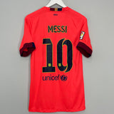 Shop 2014/15 BARCELONA MESSI #10 AWAY SHIRT (S) NIKE, classic football shirts, vintage football shirts & retro soccer jerseys at Cult Kits