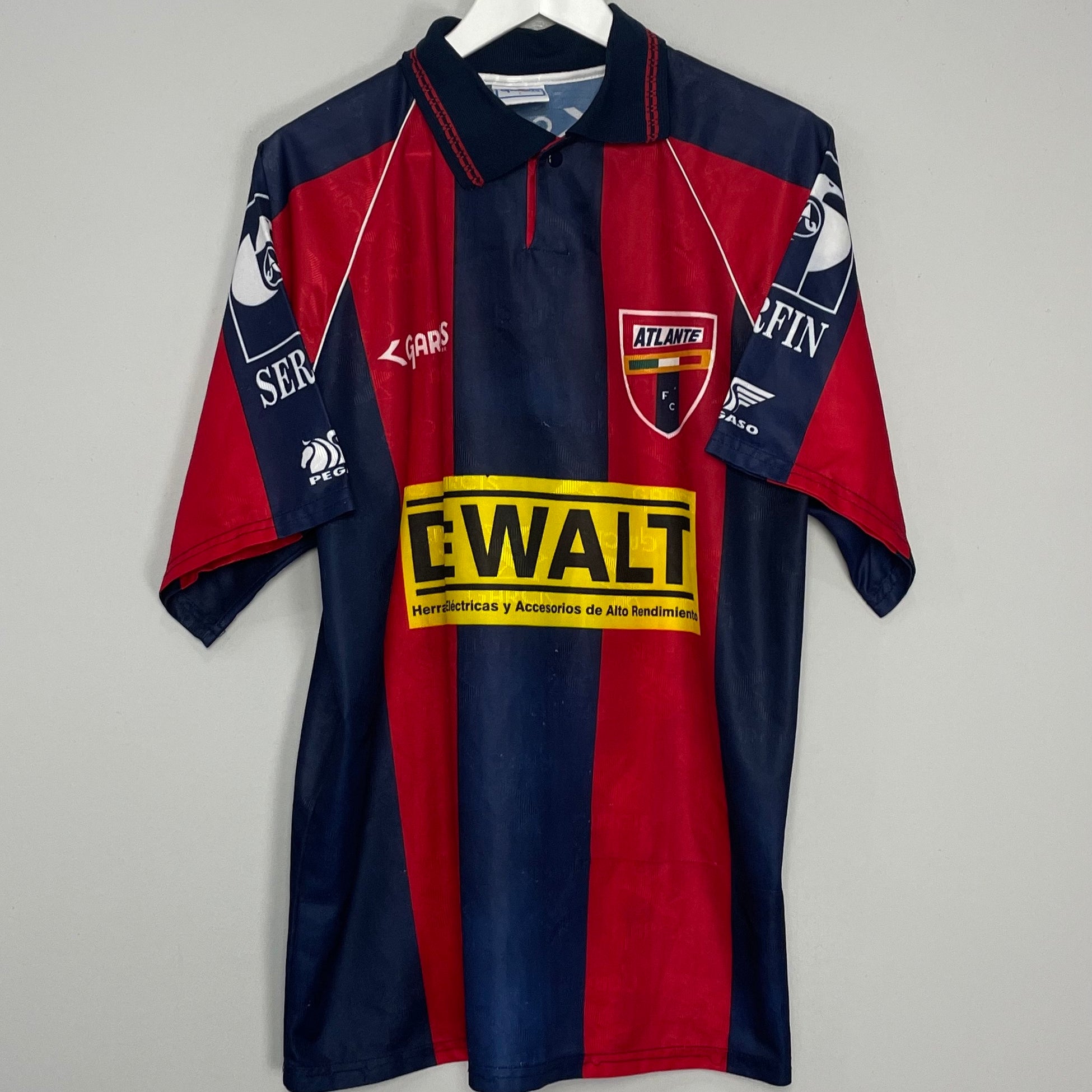 Shop 1997/98 ATLANTE HOME SHIRT (L) GARCIS, classic football shirts, vintage football shirts & retro soccer jerseys at Cult Kits