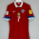 2015/16 CHILE ALEXIS #7 *AUTHENTIC* HOME SHIRT (M) NIKE