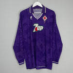 1992/94 FIORENTINA #7 L/S HOME SHIRT (L) LOTTO