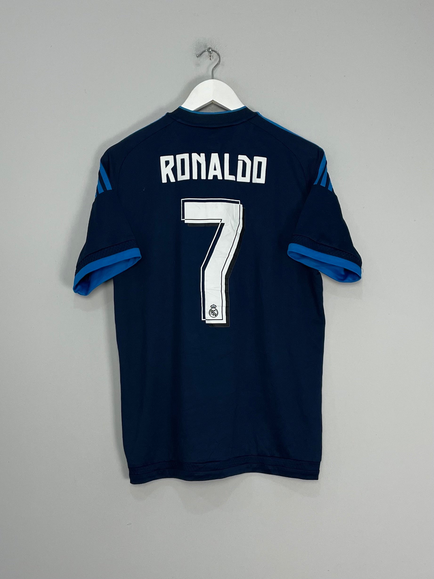 Shop 2015/16 REAL MADRID RONALDO #7 THIRD SHIRT (M) ADIDAS, classic football shirts, vintage football shirts & retro soccer jerseys at Cult Kits