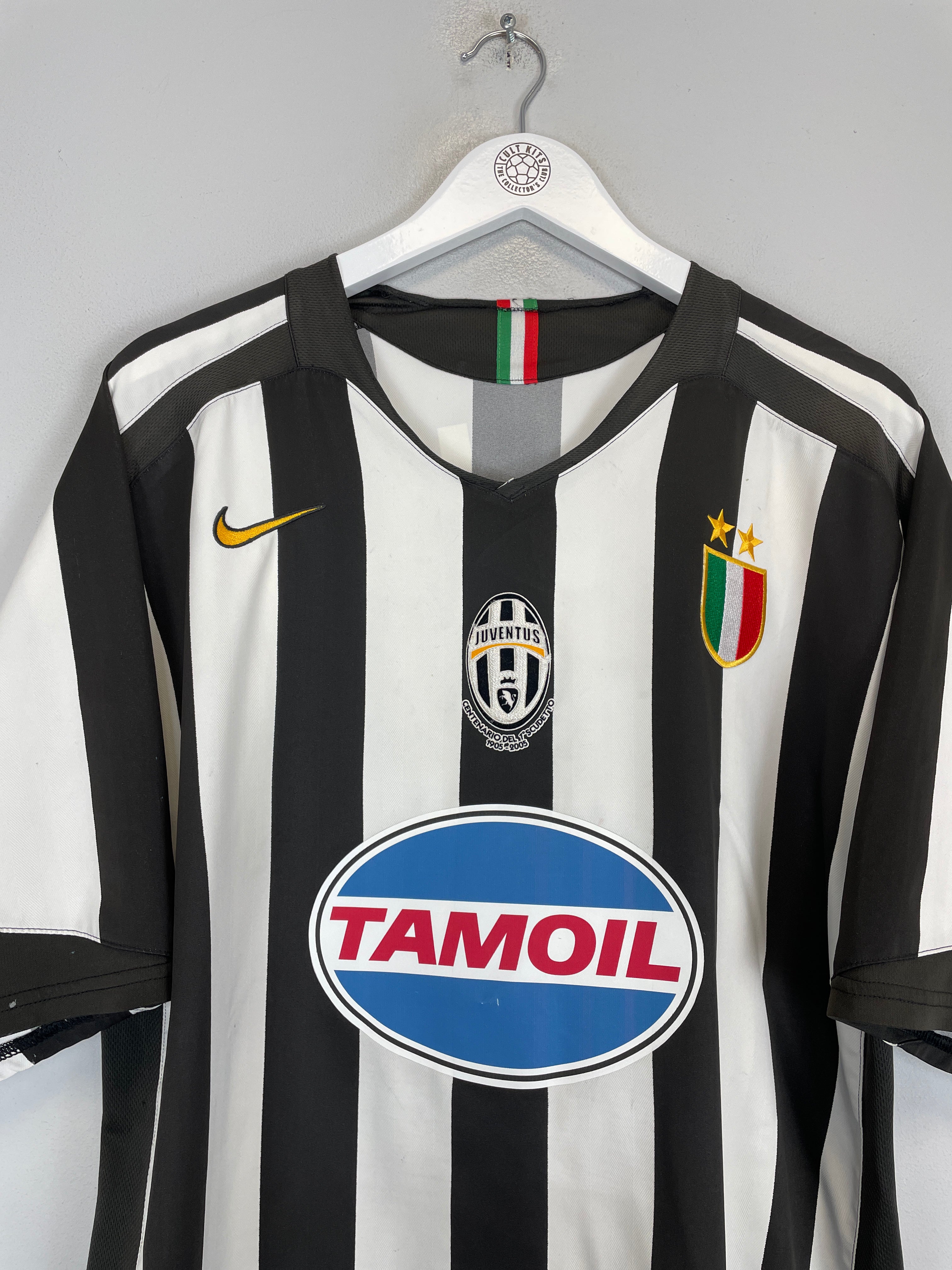 Shop 2005/06 JUVENTUS DEL PIERO #10 HOME SHIRT (XL) NIKE, classic football shirts, vintage football shirts & retro soccer jerseys at Cult Kits