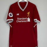 Shop 2017/18 LIVERPOOL VIRGIL #4 *125 YEARS* HOME SHIRT (L) NEW BALANCE, classic football shirts, vintage football shirts & retro soccer jerseys at Cult Kits