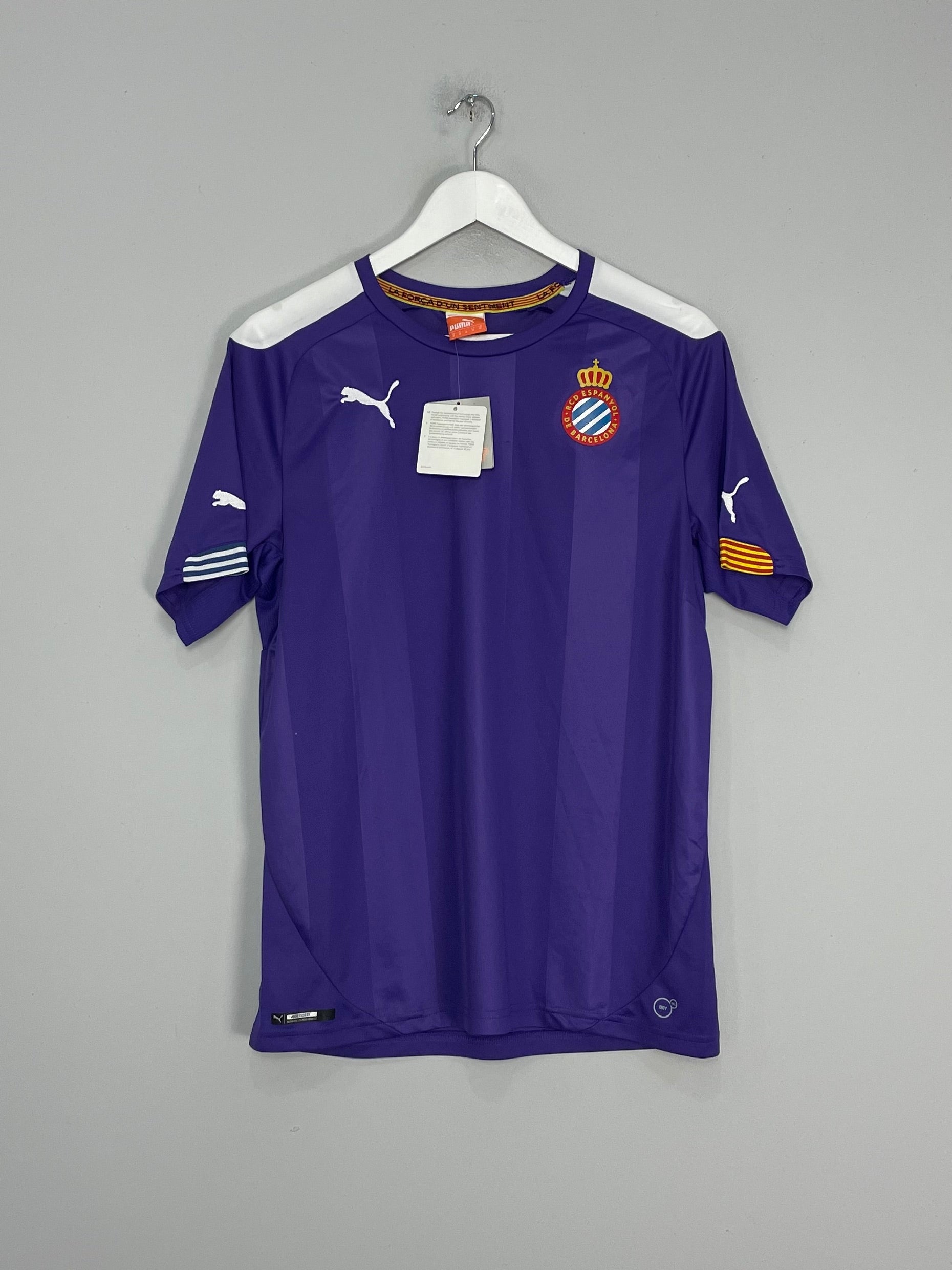 Shop 2014/15 ESPANYOL *BNWT* AWAY SHIRT (M) PUMA, classic football shirts, vintage football shirts & retro soccer jerseys at Cult Kits