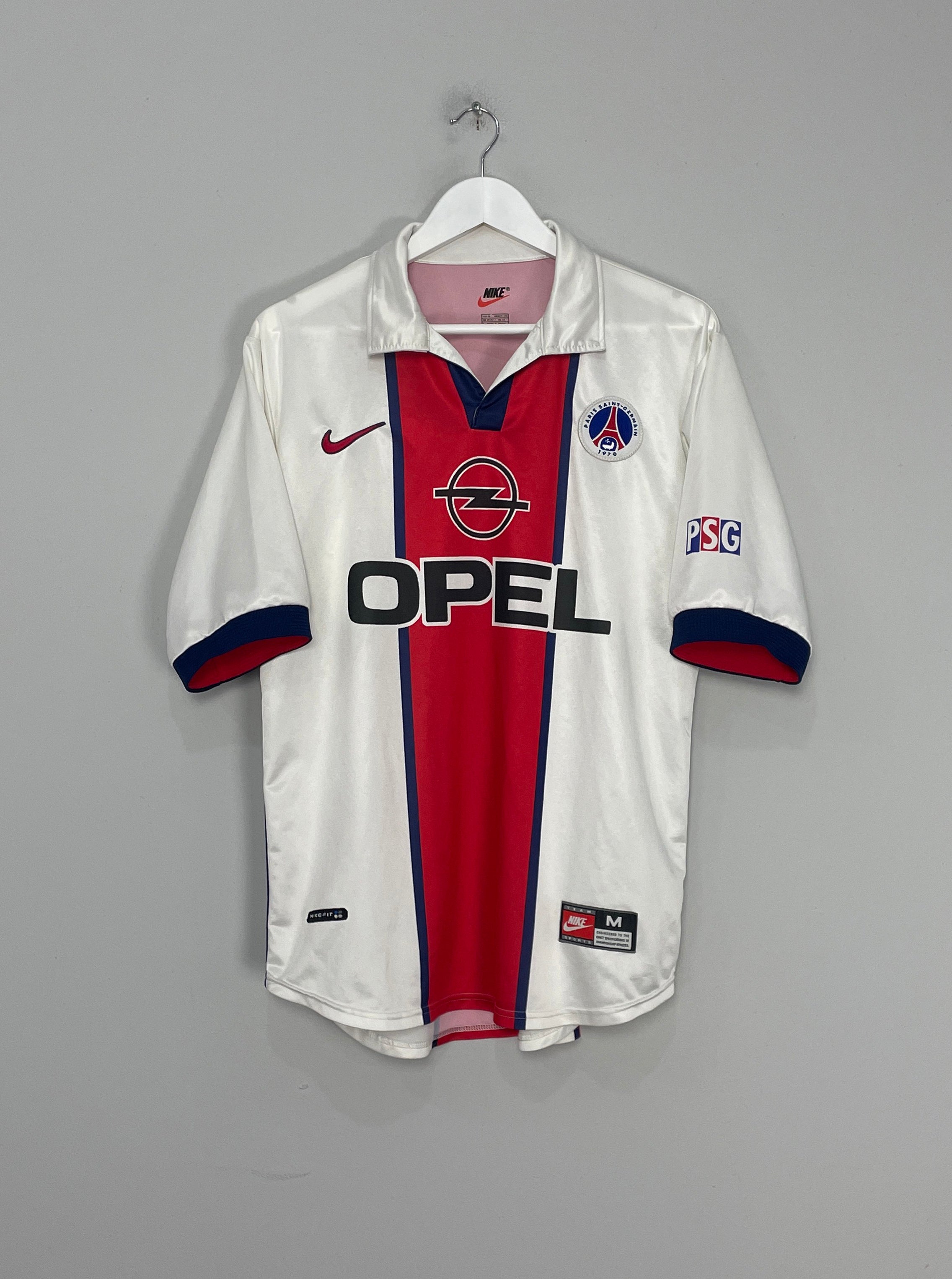 Shop 1998/99 PSG AWAY SHIRT (M) NIKE, classic football shirts, vintage football shirts & retro soccer jerseys at Cult Kits