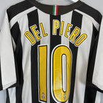 Shop 2005/06 JUVENTUS DEL PIERO #10 HOME SHIRT (XL) NIKE, classic football shirts, vintage football shirts & retro soccer jerseys at Cult Kits