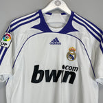 Shop 2007/08 REAL MADRID GUTI HAZ #14 HOME SHIRT (S) ADIDAS, classic football shirts, vintage football shirts & retro soccer jerseys at Cult Kits