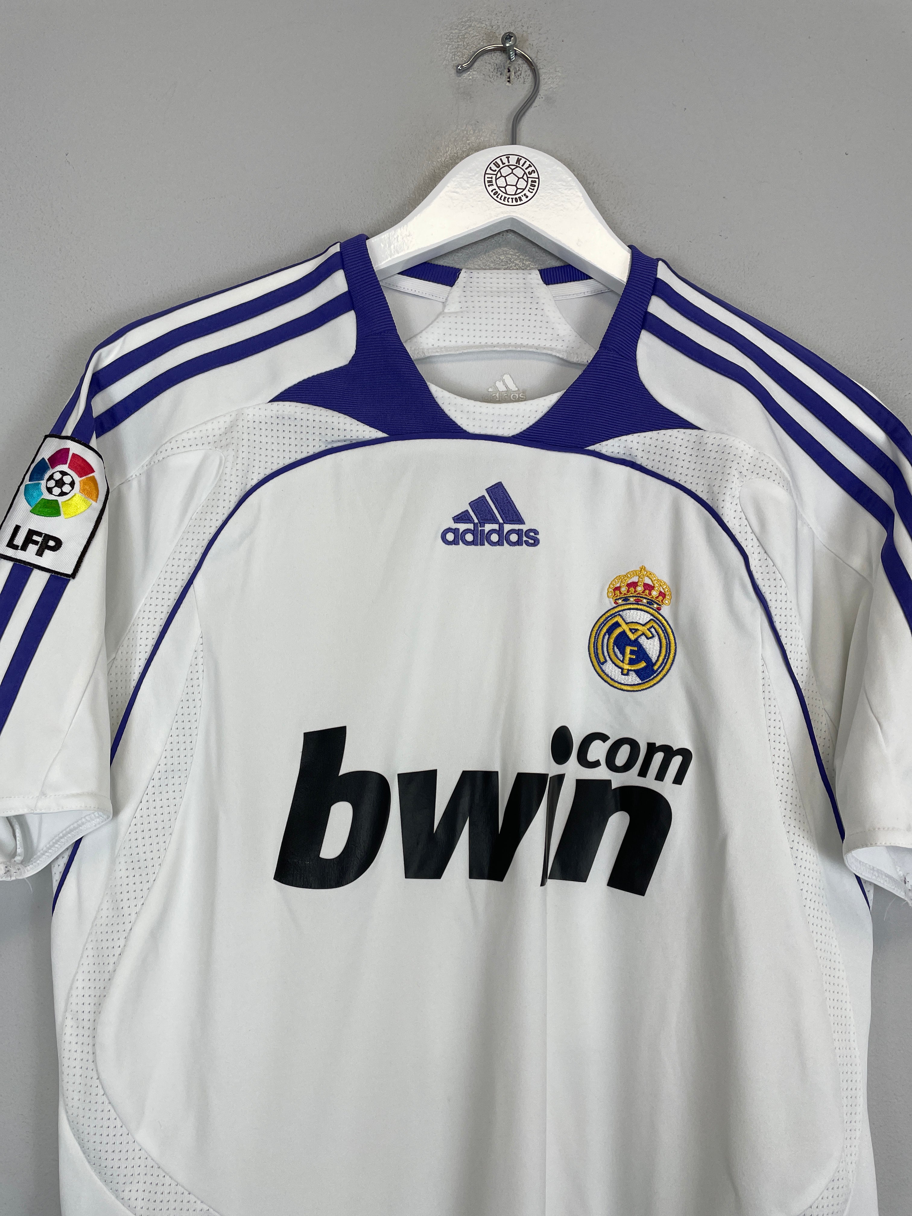 2007/08 REAL MADRID GUTI HAZ #14 HOME SHIRT (S) ADIDAS – Cult Kits